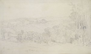 Distant View of Lowther Castle (Park Scene)